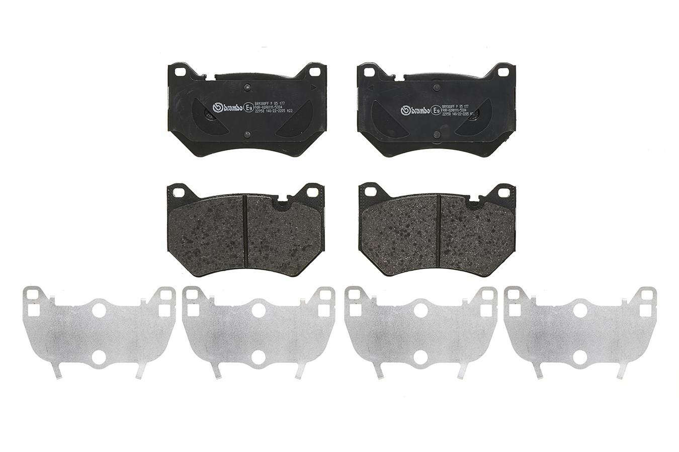 A.B.S. P 85 177 BREMBO Bremsbelagsatz, Scheibenbremse